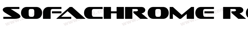 SOFACHROME RG字体转换